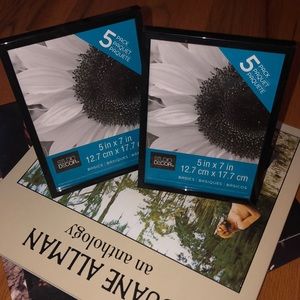 5 x 7 Black Frames